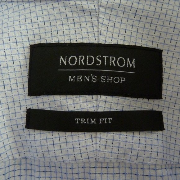 Nordstrom Trim Fit Dress Shirt As New - Picture 6 of 9